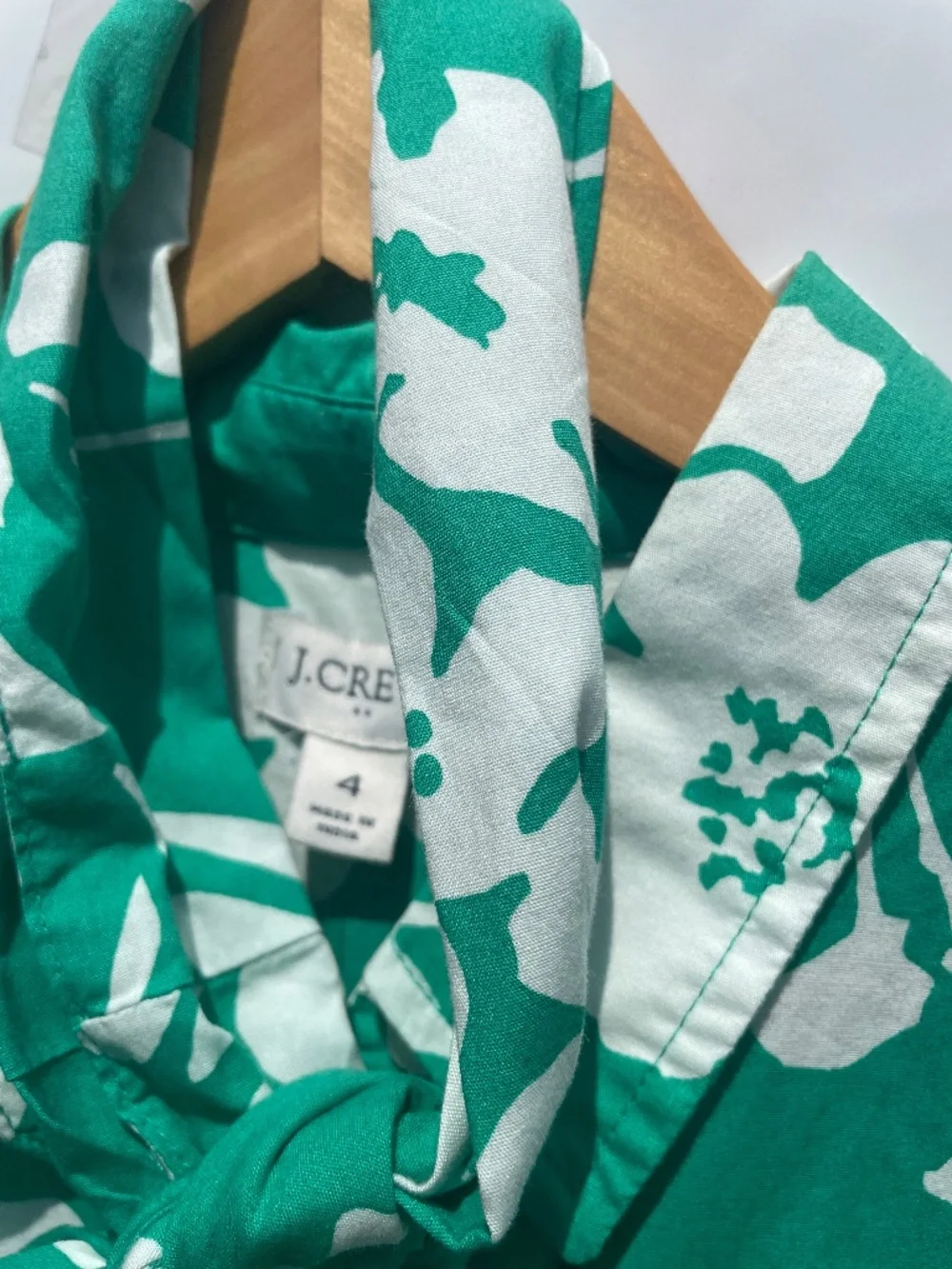J. Crew Sleeveless Summer Shirt Dress